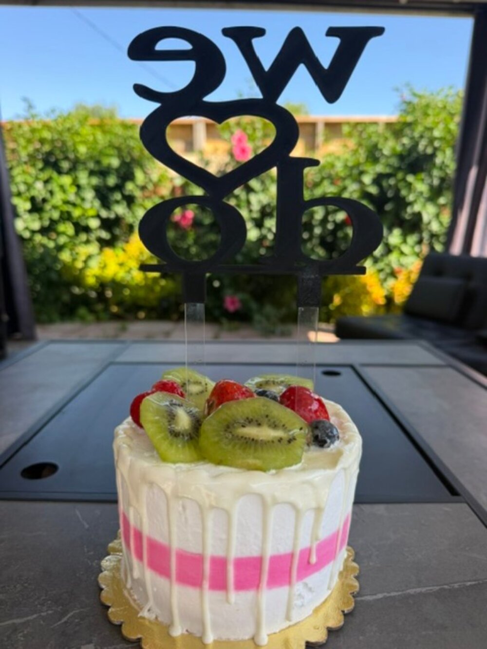 We Do Cake Topper - Picture 4 of 5